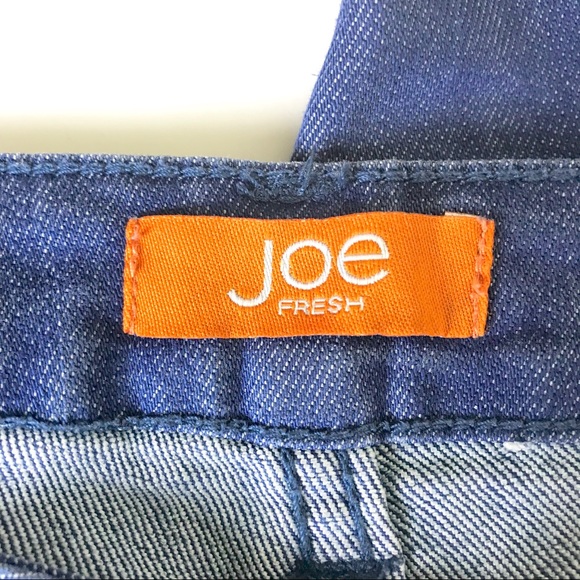 Joe Fresh Skinny Zip Ankle Jean Size 10 Women Blue - Picture 6 of 8